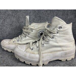 Converse Chuck Taylor All Star Lugged Shoes Womens Size 7 White 565902C